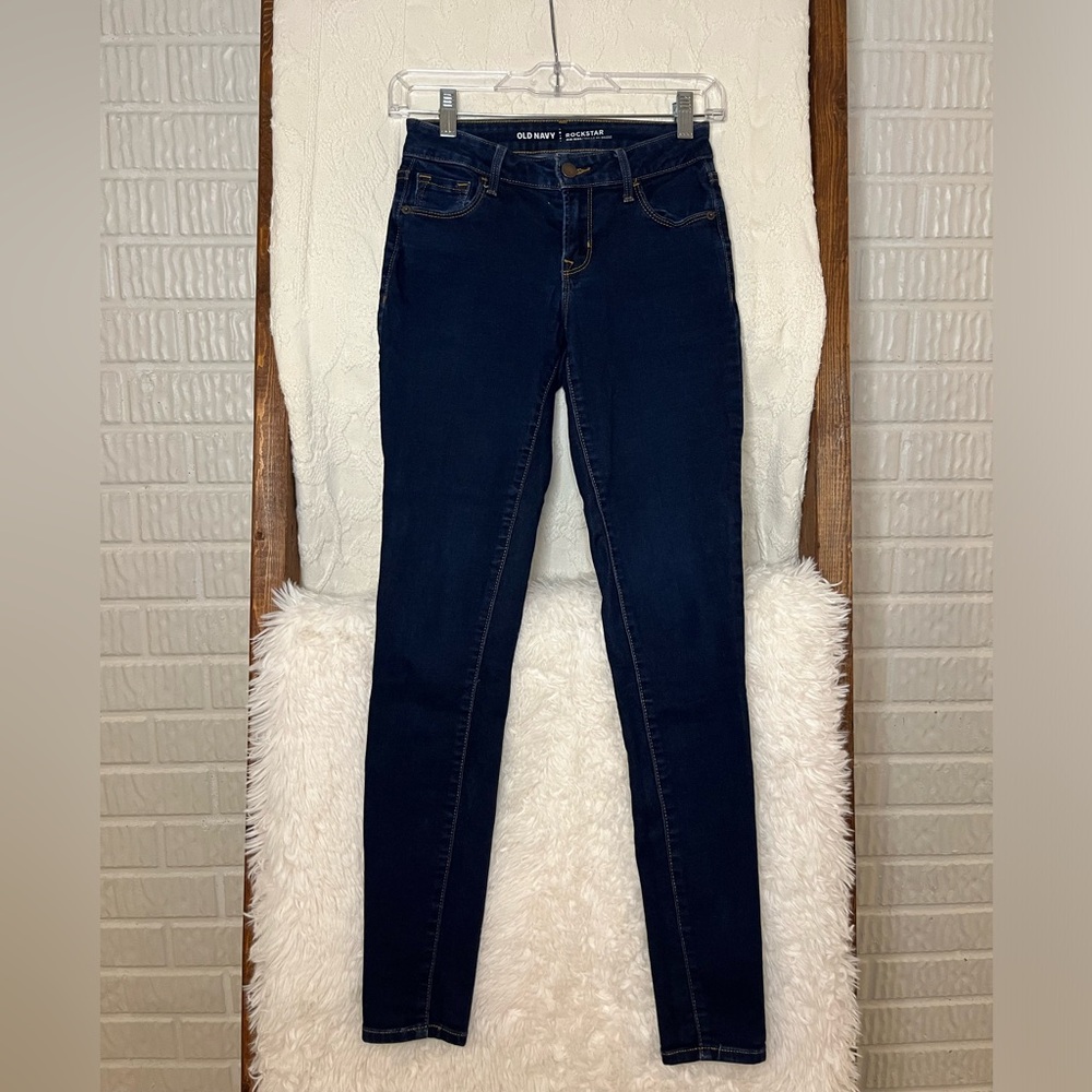 Old Navy Rockstar Mid-Rise Women's 0 Skinny Jeans